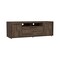 Tuhome Lyon Tv Stand for TV's up 55 in. One Cabinet, Double Door, Dark Walnut RLC6704 - alternate 6